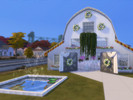 Sims 4 — Rustic Barn Wedding Venue by jessmsmall — A gorgeous rustic white barn wedding venue perfect for any Sim's