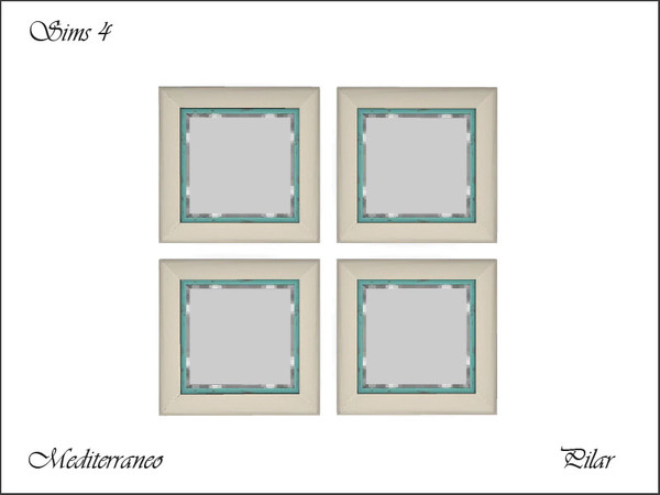 Sims 4 — Mediterraneo Mirror4 by Pilar — Mediterraneo Mirror4
