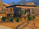 Sims 4 — Henley Micro Home by BonaLiz — Micro Home perfect for one Sim who likes living in a desert area. This house has