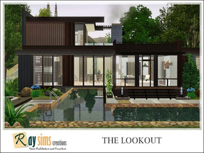 Sims 3 — The Lookout by Ray_Sims — This house has 2 bedroom and 3 bathroom. I really hope you guys like it.. Thank you