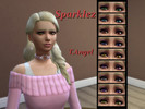 Sims 4 — Sparkly Eyes - Colorful Sparklez by TechnoAngel — Eyes that sparkle (Dots blink at individual pace) in 9 colors.