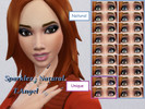 Sims 4 — Sparkly Eyes - Natural Sparklez by TechnoAngel — Eyes that sparkle faintly (Dots blink at individual pace) in 18