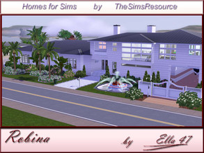Sims 3 — Robina by ella47 — Robina Verry nice house for Sims with Kids. I build this house in Elysium. This world is from