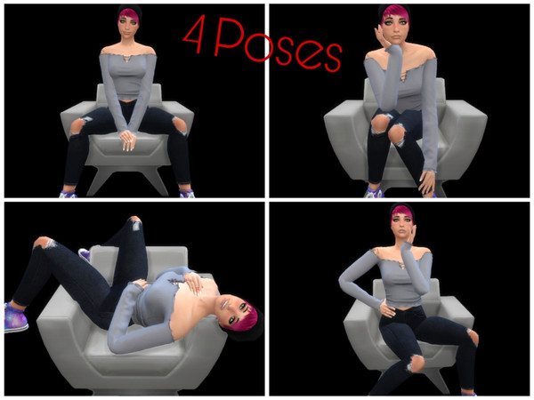 Sims 4 — Rebell Poses by Un1con35 — How to use: You will need the Andrew's Pose Player and Teleport Any Sim: - Pose