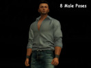 Sims 4 — Male Poses 3 by Exzentra — More Poses for your sim males. Hope you like it 8 in game poses Sims 4 Poses Custom