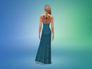 Sims 4 — Chandelier Tattoo by tipsydipsy — Large chandelier tattoo for upper back for female sims. I have the following