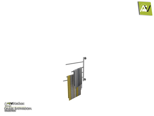 Sims 4 — Oakes Towel Holder by ArtVitalex — - Oakes Towel Holder - ArtVitalex@TSR, Feb 2020