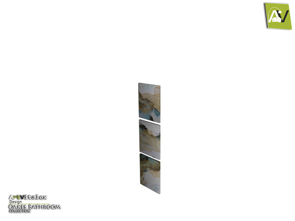 Sims 4 — Oakes Paintings Trio by ArtVitalex — - Oakes Paintings Trio - ArtVitalex@TSR, Feb 2020