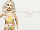 Sims 4 — Flowerpower bikini for toddlers - Island Living by martep2 — A flowerpower bikini for your little toddlers. This