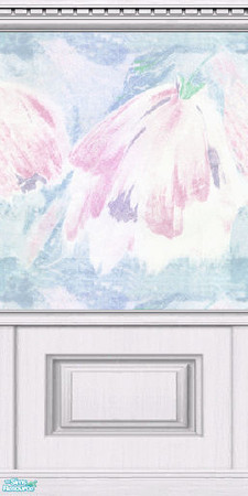 Sims 2 — Winter Flower Wall 11 of 11 by BBKZ — Part of Winter Flower Wall & Floor Set... Enjoy!! :-)