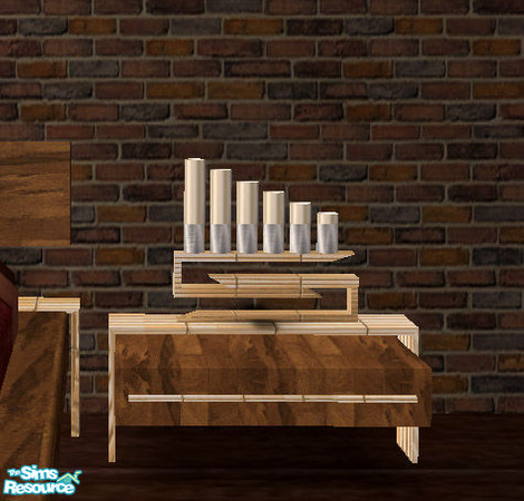 Sims 2 — California Sun Bedroom - Table Candles by RockinRobin — This bedroom is the ultimate in luxury for your sims.