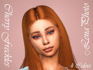 Sims 4 — Cherry Freckles 01 -- LenaPhoto by LenaPhoto — New Mesh Teen-Adult-Elder I hope you like it.