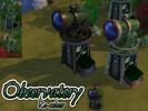 Sims 4 — Observatory home edition by Ashylia33 — Re-coloured observatory for your Sims home Dark green And camouflage