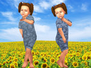 Sims 4 — Tiny Denim Rompers by Jasmine1462 — Toddlers Denim Rompers Found these toddler rompers this morning while
