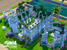 Sims 4 — Wedding Hall Greenhouse by dambisims — Greenhouse wedding hall park I got married this year in Seoul and since