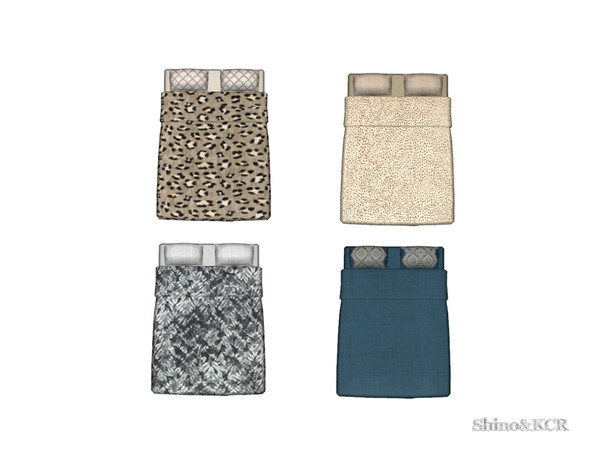 Sims 4 — Bedroom Cologne 20 - Bedding by ShinoKCR — Inspired by the Furniture Fair 2020 in Cologne