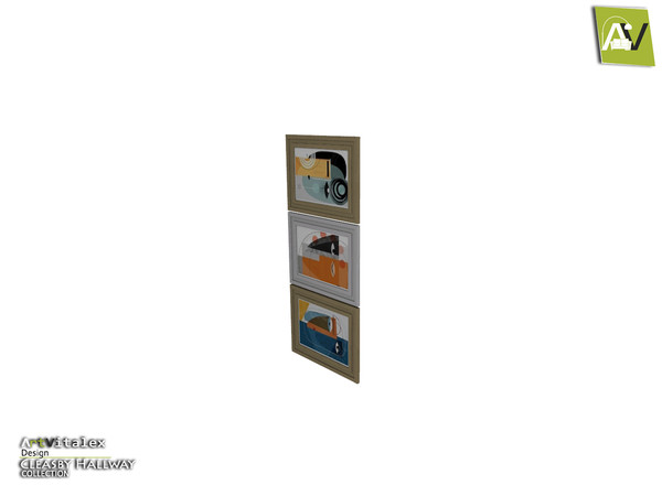 Sims 4 — Cleasby Paintings Trio by ArtVitalex — - Cleasby Paintings Trio - ArtVitalex@TSR, Mar 2020
