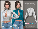 Sims 4 — Night out top by paulo-paulol — Night out top by paulo-paulol - 5 swatches - new mesh