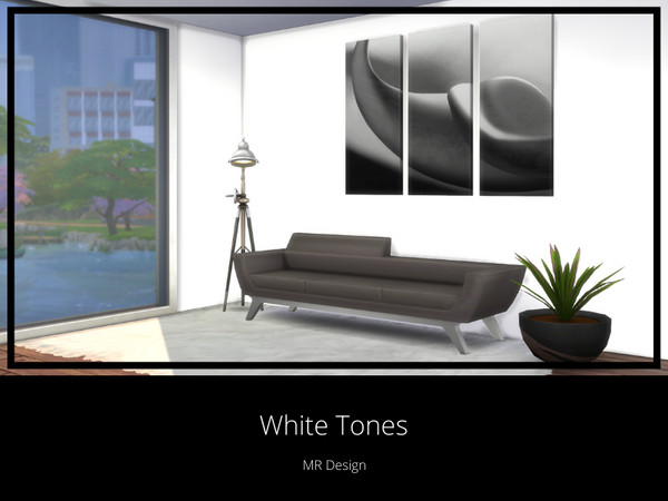 Sims 4 — White Tones by MR_Design — Tones of white color 15 swatches 