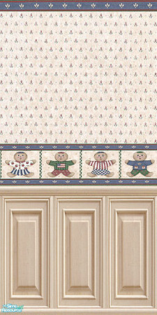 Sims 2 — Gingerbread panel by devilishdawn —  