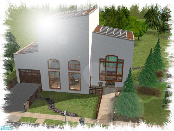 Sims 2 — Adirondack Loft by daman19942 — A lofty Adirondack styled condo with two story foyer and kitchen. (Two story