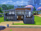 Sims 4 — Modern Luxury Home by iArchitect2 — Modern Luxury Home completely furnished with two bedrooms and 3 baths. There