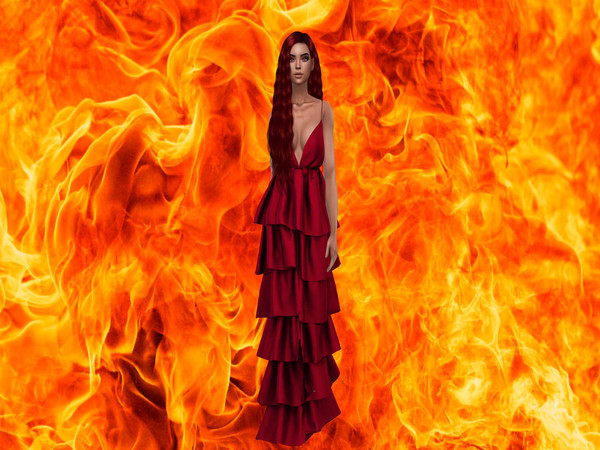 Sims 4 — CAS Background - Fire by Nordica-sims — CAS Backgorund - Fire A part of the 4 elements