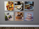 Sims 4 — Food Art Set by m_username — Food wall art set 6 color options