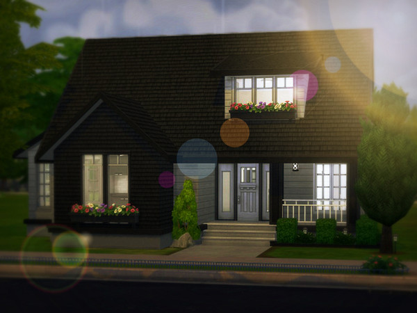 Sims 4 — Just Enough by lnt892 — This updated classic style home is move-in ready. Perfect for a small family or as a