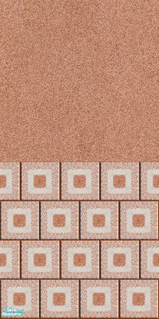 Sims 2 — In The Zeros - Individual Item by Lorah — Camel, brown, yellow, earth worm(peach-pink), red, blue, pink. All