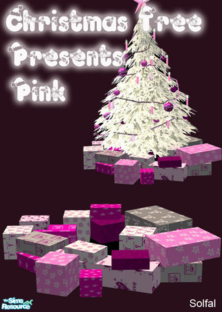 Sims 2 — ChristmasTreePresents Pink by solfal — Presents to put under my christmas tree