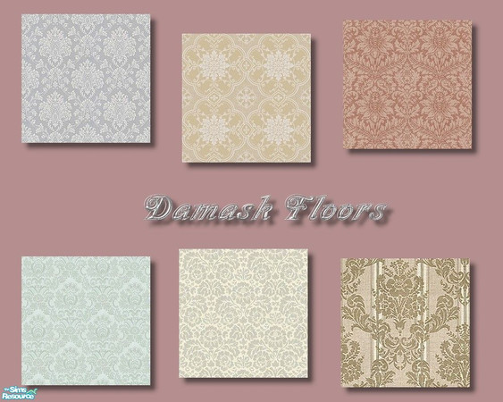 Sims 2 — Damask Carpets by Malitia — Some new carpets for your sims. 