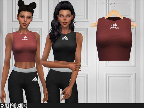 Sims 4 — ShakeProductions 416 - 1 by ShakeProductions — Tops/Brassieres Handpainted 13 Colors