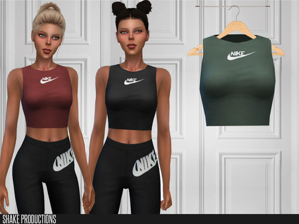 Sims 4 — ShakeProductions 416 - 2 by ShakeProductions — Tops/Brassieres Handpainted 13 Colors
