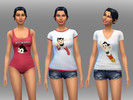 Sims 4 — Astro Boy Mighty Atom Clothing Set by pretzel4 — Astro Boy themed clothes for your sim fangirls. Includes 2