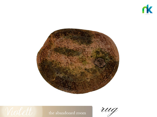 Sims 4 — Nikadema Violett Rug by nikadema — It's broken, full of mold... but it fits the room so good!