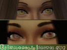 Sims 4 — Soft pastel eyes by Efixmoncaly — 5 pastel colors for eye these appears on facial paint seccion 