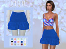 Sims 4 — Blossom Set by _NIHIL_ — Skirt and Top in 15 colors HQ compatible