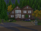Sims 4 — Forest Cabin / No CC by dariawiec93 — This house is a cabin style building originally situated in Glimmerbrook.