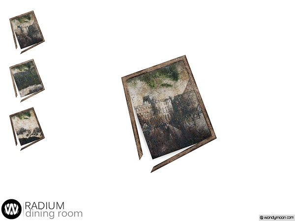Sims 4 — Radium Painting by wondymoon — - Radium Dining Room - Painting - Wondymoon|TSR - Creations'2020