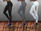 Sims 4 — Urban-Sport-Legging - Discover University needed by Iczis — Recolor. Botton. Three swatches