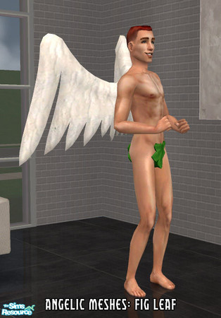 Sims 2 — Angelic Fig-Leaf - Set by BeOSBoxBoy — A special Christmas gift for Engelchen and Shimmeringcat. All meshes are