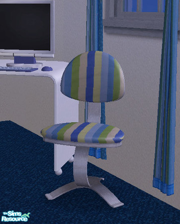 Sims 2 — *Little Mister* Boys Bedroom-Desk Chair by RockinRobin — Part of the *Little Mister* bedroom set. 