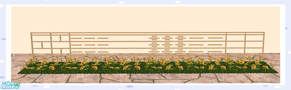 Sims 2 — Room Dividers And Fences - Set 13 by Creative Sim — This set contains no glass inserts. Is it a room divider? Is