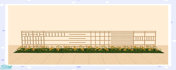 Sims 2 — Room Dividers And Fences - Set 14 by Creative Sim — This set contains no glass inserts. Is it a room divider? Is