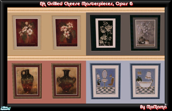 Sims 2 — NK GCM, Opus 6 by MoMama — Opus 6 features art by Krista Sewell, Susan Jeschke, Ray Hendershot, Norman Wyatt and