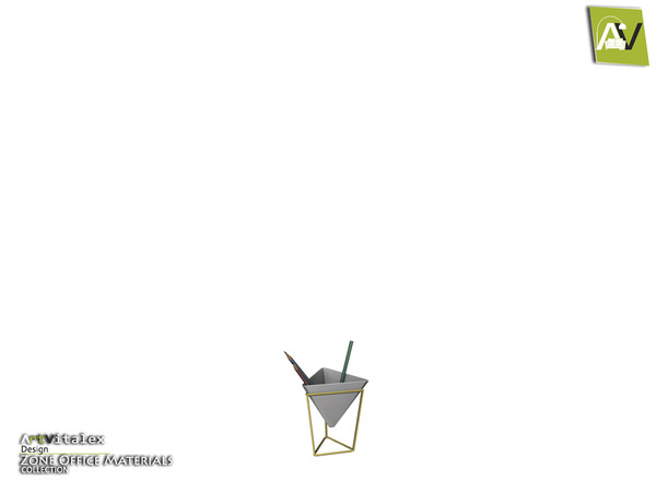 Sims 4 — Zone Pen Holder by ArtVitalex — - Zone Pen Holder - ArtVitalex@TSR, May 2020