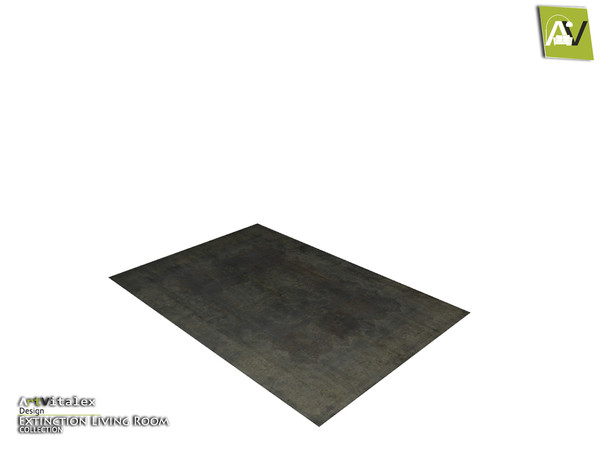 Sims 4 — Extinction Rug by ArtVitalex — - Extinction Rug - ArtVitalex@TSR, May 2020