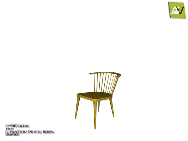 Sims 4 — Extinction Dining Chair by ArtVitalex — - Extinction Dining Chair - ArtVitalex@TSR, May 2020