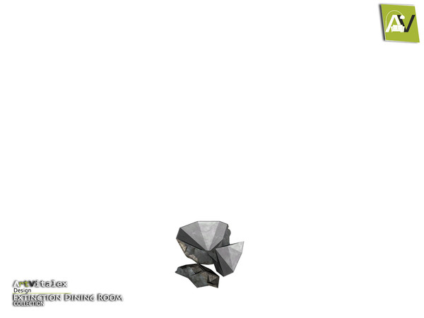 Sims 4 — Extinction Broken Bowl by ArtVitalex — - Extinction Broken Bowl - ArtVitalex@TSR, May 2020